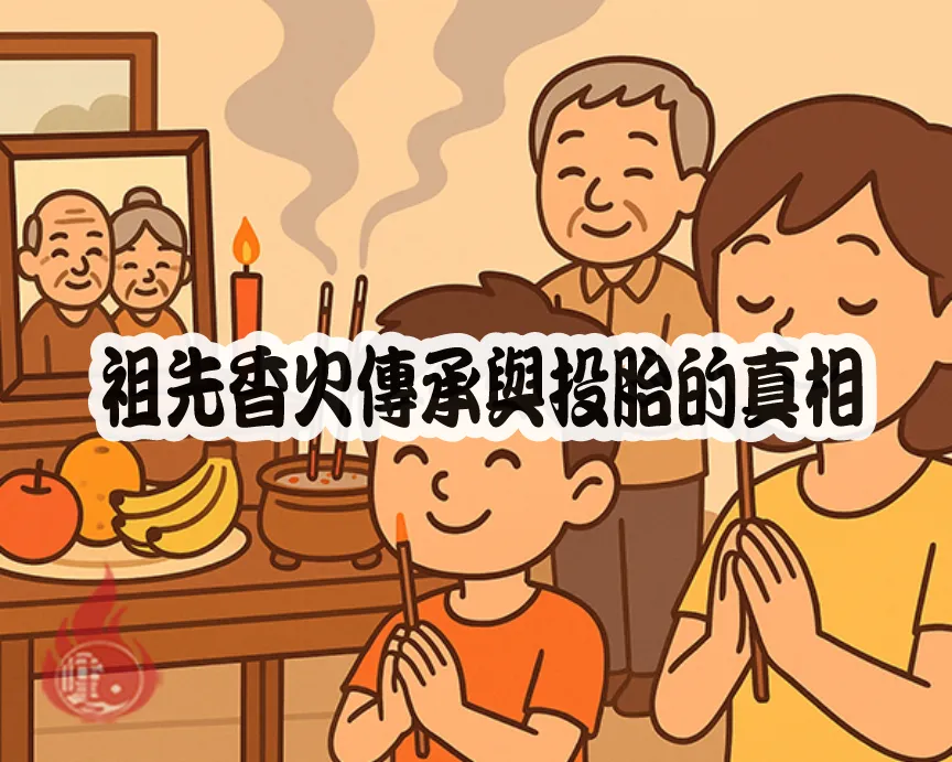 祖先香火傳承真相是?祖先投胎與家運關聯