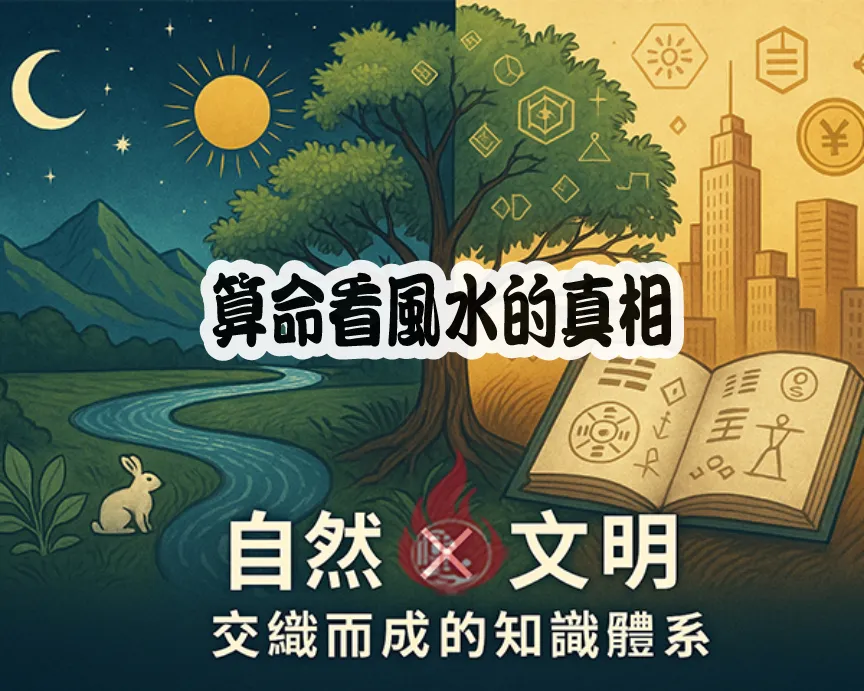 算命看風水的真相│自然機制與文明機制