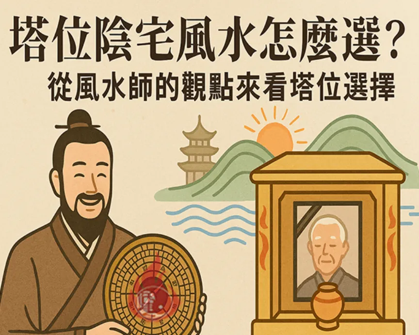 塔位陰宅風水怎麼選？風水師親自教