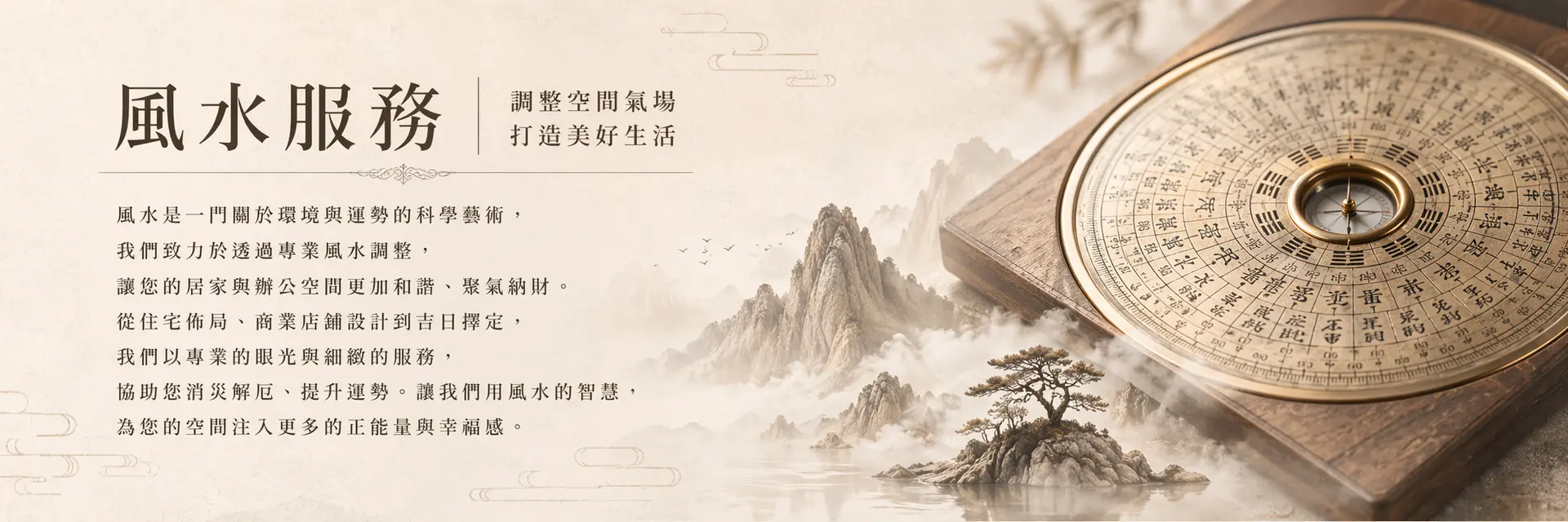 風水服務調整空間氣場，打造和諧居家與辦公環境