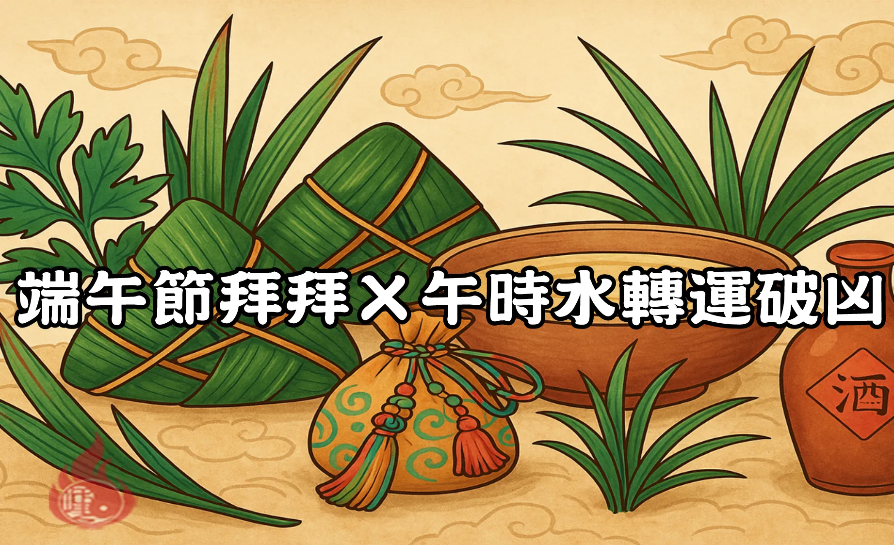 端午節拜拜習俗│午時水開運