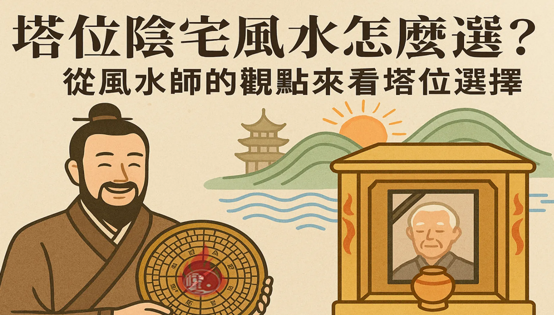 塔位陰宅風水怎麼選？風水師親自說明