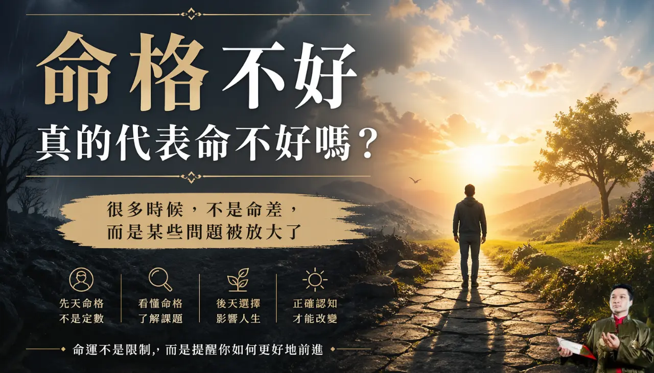 命格不好是否代表人生注定不順