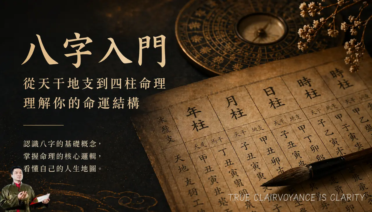 八字入門天干地支與四柱命理結構