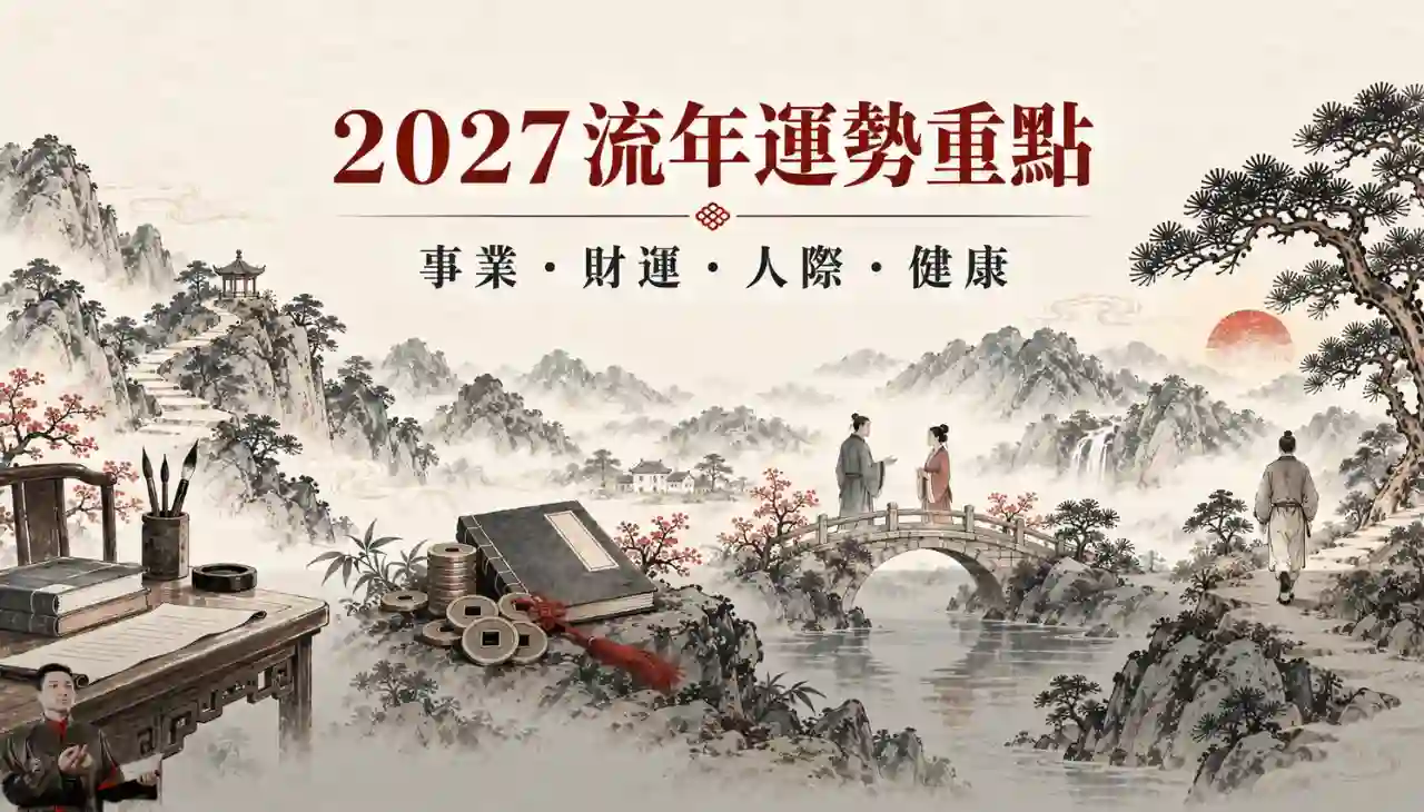 2027十二生肖事業財運人際與健康運勢重點