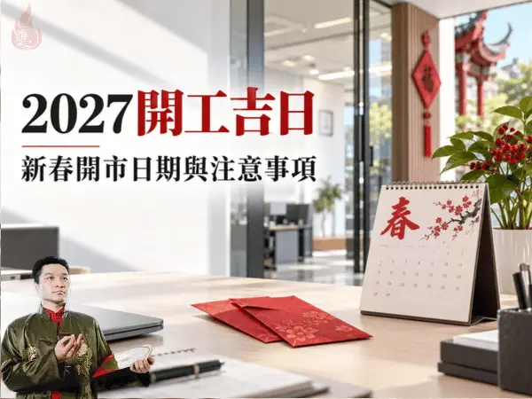 2027開工吉日與新春開市日期注意事項