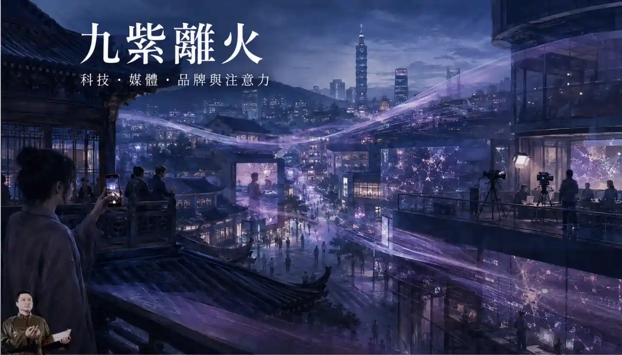 九紫離火與科技媒體品牌發展