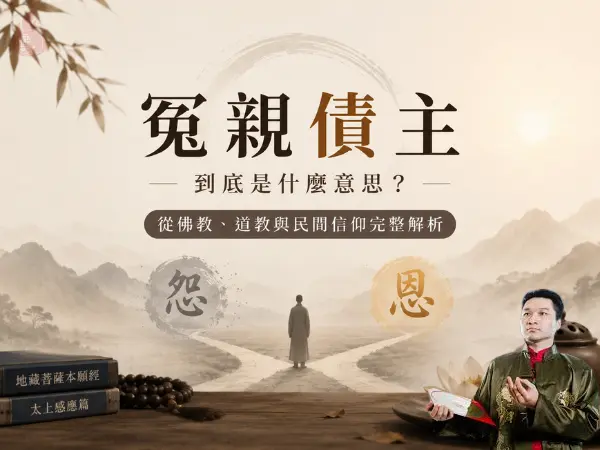 冤親債主是什麼意思？解析佛教、道教與民間信仰中的冤親債主概念、因果關係與形成原因