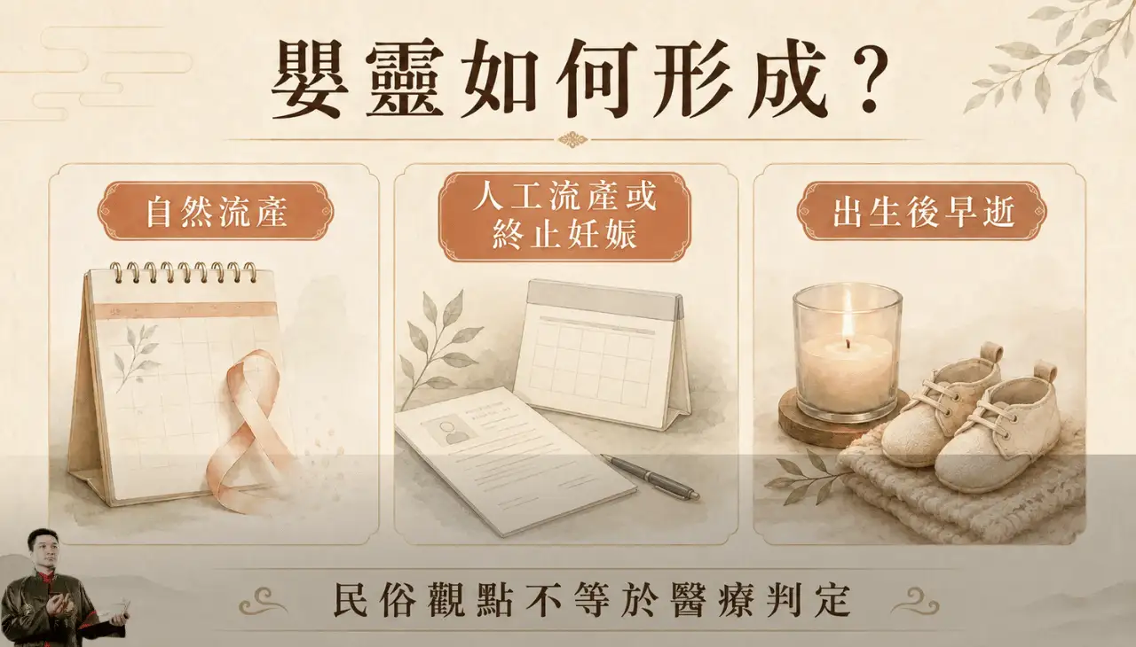 嬰靈形成原因的民俗觀點與三種相關情境