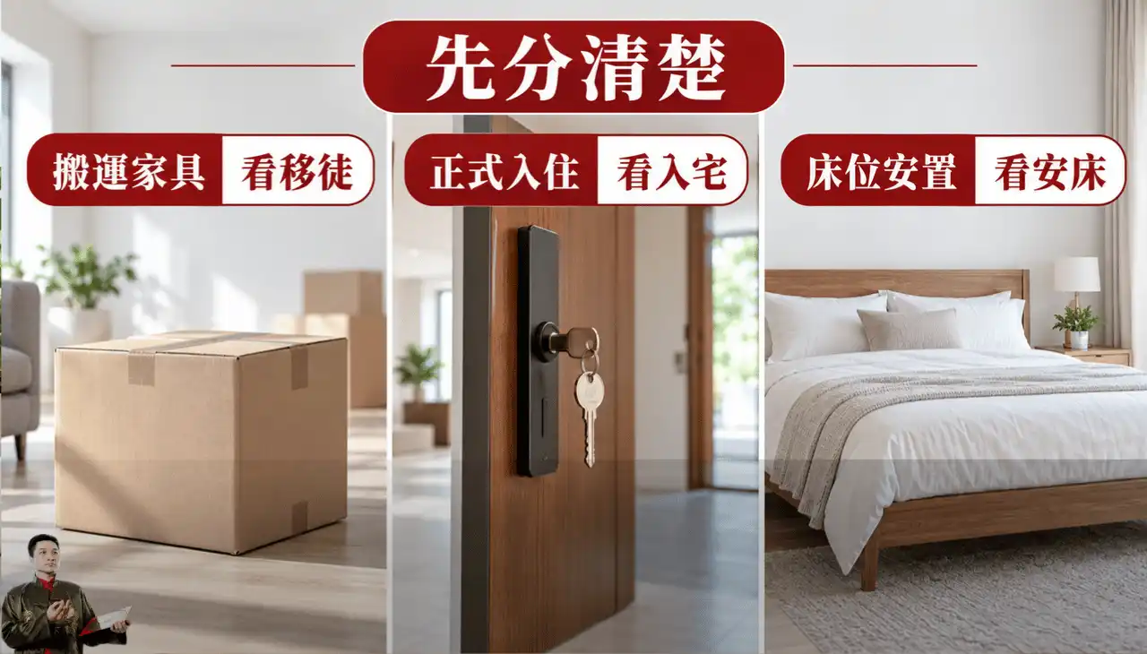 搬運家具看移徙正式入住看入宅床位安置看安床